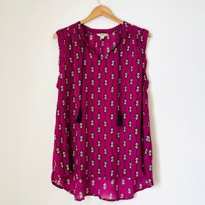 Lucky Brand Sz 2X sleeveless tank (ж832)